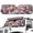 Aesthetic Pink Floral, variant on Chririnla Pink Leopard Print Windshield Sunshade Front Window Sun Shade Foldable Sun Visor for Rubicon Sahara TJ JK JKU 2 Door & 4 Door,Auto Sunshade Heat and UV Rays Blocker