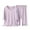 Purple, variant on KyCheLot Girls Soft Pajamas Comfort Half Sleeve Shirts and Wide Leg Capri Pants Loungewear 2-17 Years