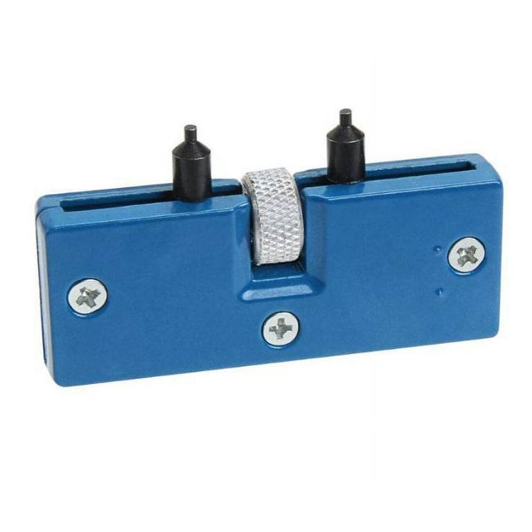 E-land Kids Adjustable Watch Back Case Opener, Blue, Stainless