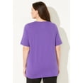 thumbnail image 2 of Catherines Women's Plus Size Suprema Pintuck Tee, 2 of 6
