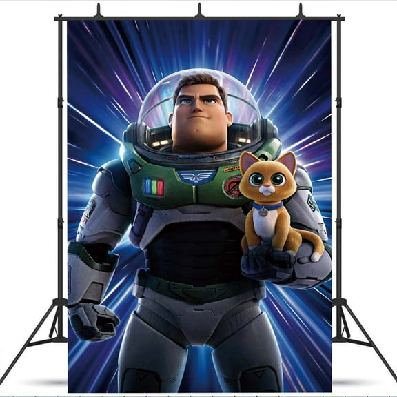 Buzz Lightyear school Taspestry Wall Decor Birthday Banner Backdrop Background Party Supplies Poster Fans
