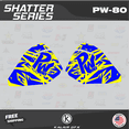 thumbnail image 2 of Kalair GFX Graphics Kit for Yamaha PW80 (1990-2008) Shatter Series, 2 of 5