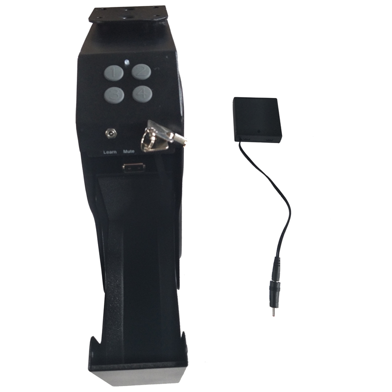 INTBUYING Handgun Safe Security Lock Vault Hand Gun Pistol Box Black Password and Key