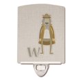 thumbnail image 1 of Carolines Treasures BB5748CNL Alphabet W for Wolf Ceramic Night Light, 1 of 1