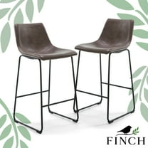 Finch Jackson Bar Stool Set of 2 Brown
