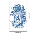 thumbnail image 3 of Cuadros Decorativos 8pcs Cool Tattoos Semipermanente Animal Tattoos Sticker Impermeable para Hombres Mujeres Wdftyju embutido en tela, 3 of 3