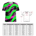 thumbnail image 2 of Animal Print Patterns Women's Short Sleeve T-Shirt Crew Neck Casual Summer Trendy Loose Fit Tops, 2 of 6