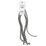 Jesse James Glass Strand Bead – Gray, 4 Strands, 1 Piece, Multi-Purpose for Teens and Adults