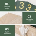 thumbnail image 3 of Shisuyan Wood Calendar Craft Simple Shape 1 Set 5 70X4 52X2 55in, 3 of 8