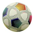 thumbnail image 2 of Balón de Fútbol Shamjiam Tamaño 5 Entrenamiento con Patrones Novedosos Multicolor, 2 of 8