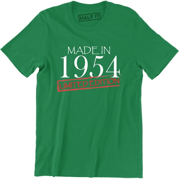 Made In 1954 Limited Edition Vintage Birthday Gift Men's T-Shirt