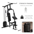 thumbnail image 5 of Soozier Multifunction Home Gym System, Workout Station with 99Lbs Weight Stack, for Full Body Exercise, 5 of 5