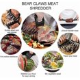thumbnail image 4 of Meat Claws -bear Claws For Shredding Meat - Bbq Shredding Pulled Pork Handles Claws - Non-slip Easy Clean No Bent Kitchen Utensil For Roasting, Grilli, 4 of 4
