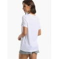 thumbnail image 6 of Womens Short Sleeve Round Neck Shirts Summer Top Fashion Basic Tee, 6 of 6