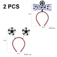 thumbnail image 2 of Multicolor, talla única, diademas para la cabeza, diademas novedosas, para fiestas de la Copa del Mundo, fiestas temáticas deportivas, fiestas de cumpleaños MFZFUKR CPB-CJZ853-5, 2 of 5