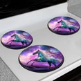 thumbnail image 2 of Bahomeck Gas Stove Burner Cover Set Of 4,Majestic Unicorn With Shimmering Metal Electric Stove Burner Covers,Protecting Gas Stoves,Kitchen Decor，8 Inch And 10 Inch, 2 of 2