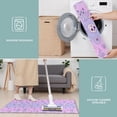 thumbnail image 6 of Pink Purple Cat Eye Skull Butterfly Pattern Kitchen Rugs Sets Of 3,Kitchen Runner Rugs Non Skid Washable,Decorative Kitchen Floor Mats for Kitchen,Sink,Laundry,17"x30"+ 17"x47" + 17"x59", 6 of 6