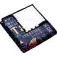 thumbnail image 5 of Personalized Blanket Gift for Sister, I Am Always Right There in Your Heart,Birthday Gifts for Sisther, Throw Blankets Christmas Graduation Gift for Sister, Bestie, 5 of 6