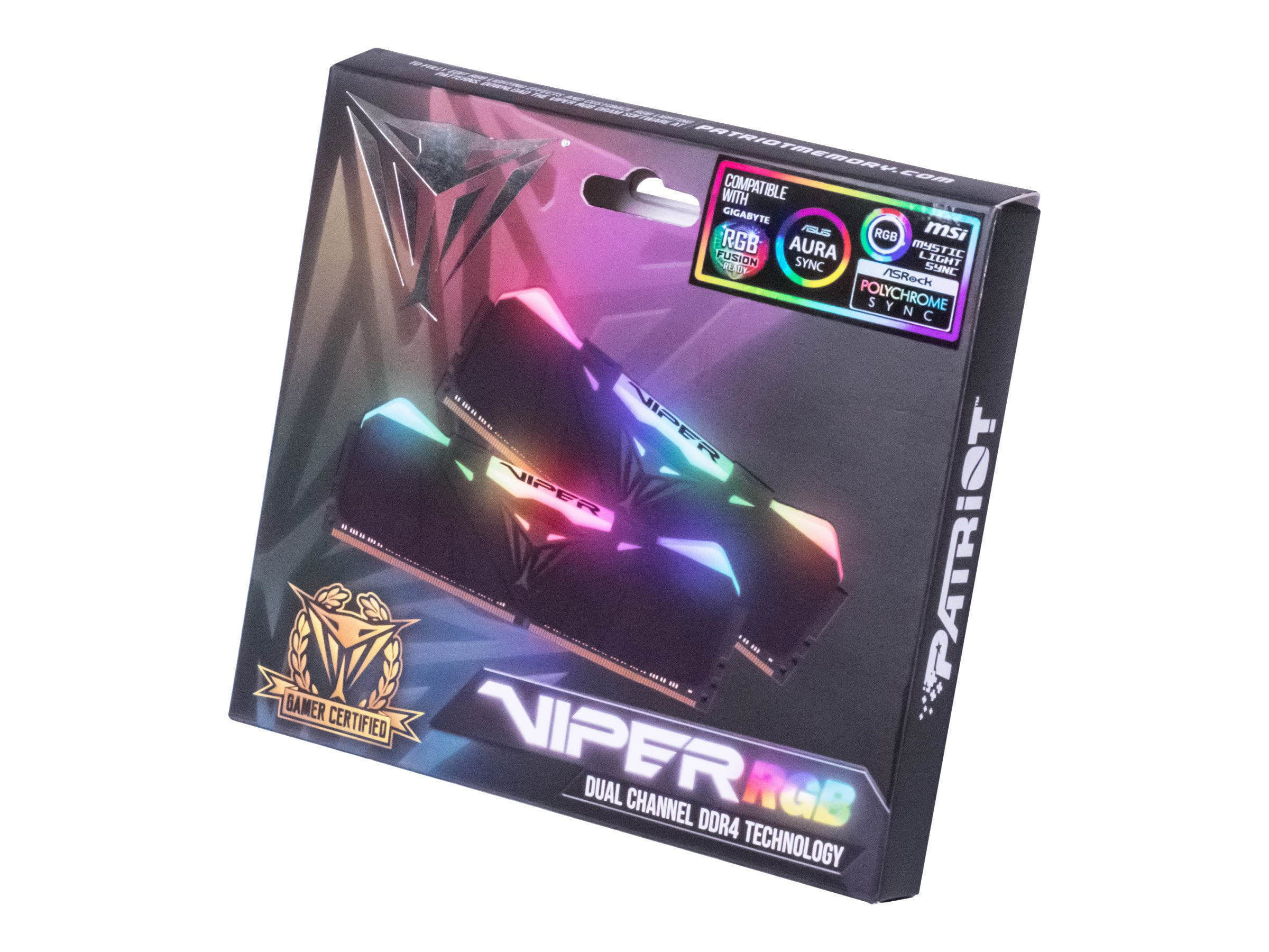Patriot Memory Viper Steel RGB 64GB DDR4 SDRAM Gaming Memory Kit