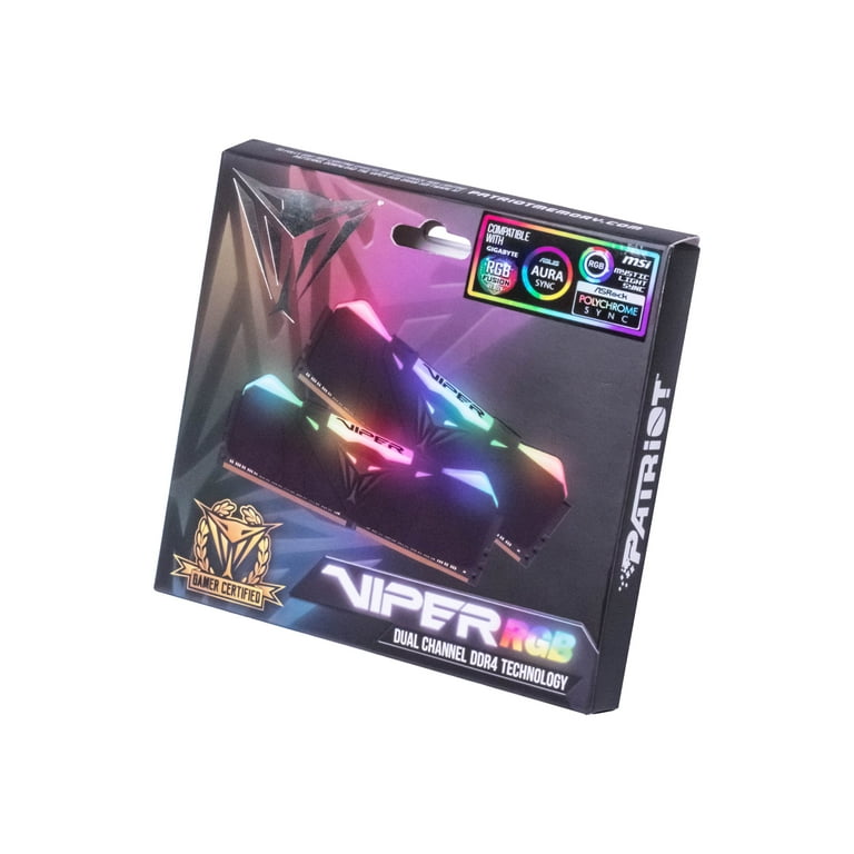 Patriot Memory Viper Steel RGB 64GB DDR4 SDRAM Gaming Memory