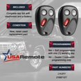 thumbnail image 3 of Control remoto de entrada sin llave con llave de encendido para Chevy, 3 of 9
