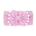 thumbnail image 2 of Visland Colors Super Stretchy Soft Knot Baby Girl Headbands with Hair Bows Head Wrap For Newborn Baby Girls Infant Toddlers Kids, 2 of 7