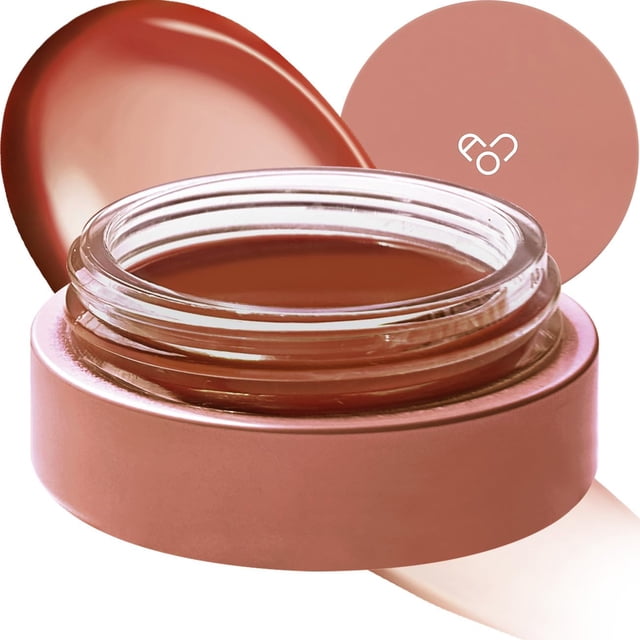 AOU GLOWY TINT BALM Bálsamo labial teñido con brillo natural hidratación instantánea para labios agrietados 0.12 oz (05 bálsamo de chocolate)
