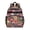 Pioneer Flower Floral, variant on Pioneer Flower Floral Print Pattern Backpack for School,Cute School Bag,Schoolbag with Adjustable Shoulder Straps & Padded Back,15.25"x11.5"x5.25"