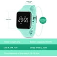 thumbnail image 6 of Kids Watches for Girls Boys Digital Sport Watch with Step Counter Pedometer Vibration Alarm Clock, No App Waterproof Fitness Tracker Kids Watch Boys Girls Teens Students Ages 5-16, 6 of 6