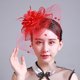 thumbnail image 1 of Flores hechas a mano retro europeas y americanas, accesorios para el cabello con flores para la cabeza de malla de boda para novia, accesorios para la cabeza con velo vendado, rojo, 1 of 2