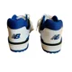 thumbnail image 5 of Size 11 Men's New Balance 550 White Blue Sneakers Shoes BB550SN1, 5 of 5