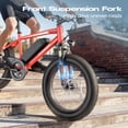thumbnail image 4 of Wooken 4.0" Fat Tire 20" Electric Bike for adults, Peak 750W E-Mountain bike, 48V 499WH Removable Battery, Up to 45 Miles Electric Bicycle, Off Road E-Bike,SGS Certified to UL 2849, 4 of 7