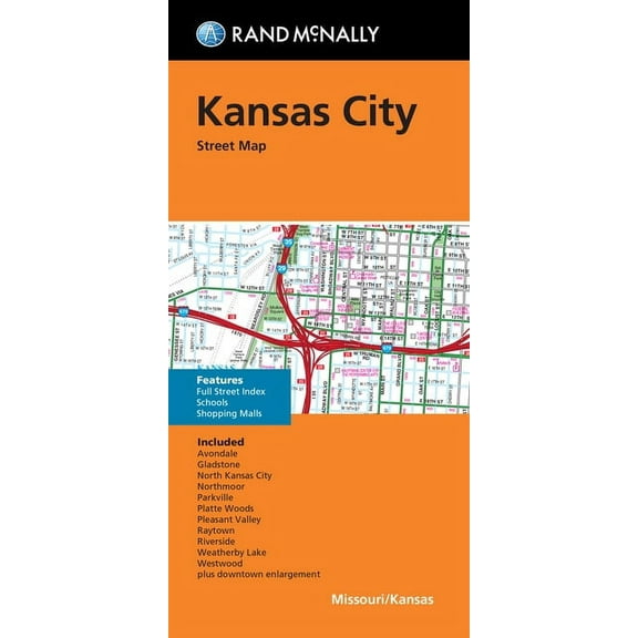 Rand McNally Folded Map: Kansas City Street Map, (Paperback)