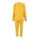 thumbnail image 4 of Gibobby Conjunto de sudadera y pantalones Top suelto de color sólido de talla grande para mujer con traje casual con forro polar de manga larga(Amarillo,G), 4 of 4