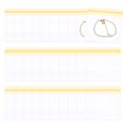 thumbnail image 1 of Uxcell 30 Pcs Bolsas de Almacenamiento de Joyería de Plástico Transparente con Cierre, Amarillo (4 x 4 Pulgadas), 1 of 6