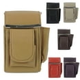 thumbnail image 6 of Cigarette Case Holder w Lighter Women Leather Cigarettes 100s Pack Purse Pouch Coin Ciggerate Wallet Framed Cases5.5  4  2.5", L Brown Kiss Lock, 6 of 7
