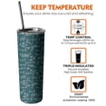 thumbnail image 6 of 20oz Math Equations Dark Green Formula Pattern Skinny Tumblers Stainless Steel Tumbler with Lid and Straw,Vacuum Insulated Double Wall Travel Tumbler Cups with Cleaning Brush for Coffee,Tea, 6 of 6