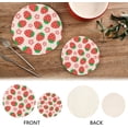 thumbnail image 4 of Strawberry 2 Pack Pot Holders Trivets, Heat Resistant Hot Pads for Kitchen Table Decoration Trivets for Hot Dishes/Pot/Bowl/Teapot/Hot Pot Holders, 7" + 9.45", 4 of 7
