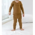 thumbnail image 4 of WIBACKER Fall Winter Boys and Girls Thermal Underwear Set Kids Cotton Thick Pajamas 2-Piece Pjs Set, 4 of 16