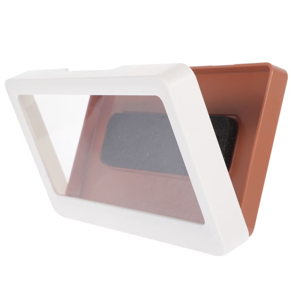 Masteelf  Flat Waterproof Box Tablet Holders Kickstand Touch Screen Shower Phone Mount Wall Cellphone White