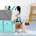 thumbnail image 5 of Large Capacity Pet Backpack For Cats And Dogs Durable Approved With Ventilation Mesh Comfortable Shoulder Straps For Travel Hiking Outdoor Adventures, 5 of 5