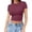 E, variant on Womens Work Clothes Kelon Women's Tops Short Sleeve Shirts Crew Neck Blouses Business Casual Outfits Summer Outfits 2026 Fashion Clothing Blouses, XS