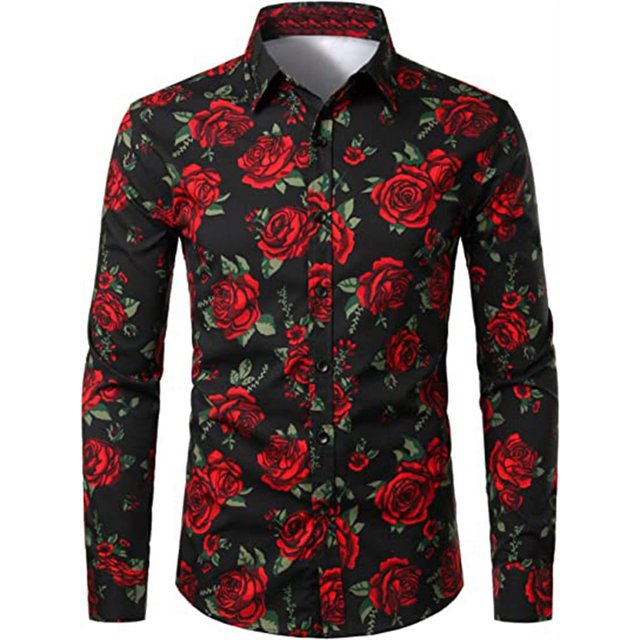 Camisa de traje para hombre, top a rayas a cuadros, rosa, azul, rojo, moda nueva, informal, para exteriores, material de alta calidad, suave y cómodo