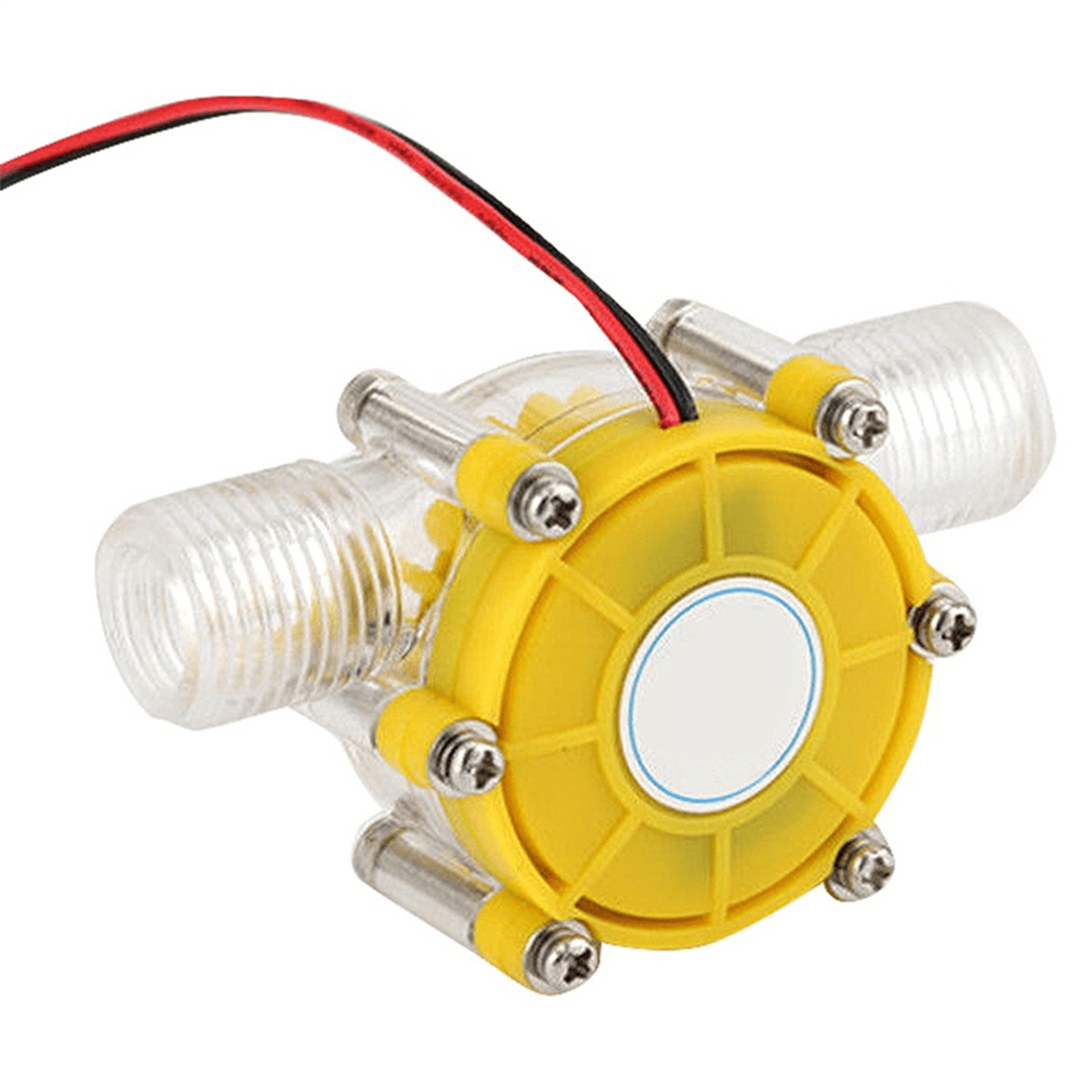 4X 10W Water Flow Pump Mini Hydro Generator Turbine Flow Hydraulic Conversion 80V