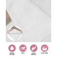 thumbnail image 6 of Easter Bunny Kitchen Dish Towels for Drying Dishes Set of 2, Colorful Eggs Spring Flowers Pastoral Pink Plaid Waffle Weave Microfiber Hand Tea Bathroom Towels Quick Dry & Absorbent Towel 12x12, 6 of 7