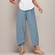 thumbnail image 1 of WILLBEST Pantalones Casuales para Mujer, con Bolsillo, Cintura Elástica, Holgados, Lisos, Cómodos, para Uso Diario. Chica, 1 of 3