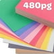 thumbnail image 2 of Papel de construcción Crayola 240 unidades 2 paquetes total de 480 unidades, 2 of 3
