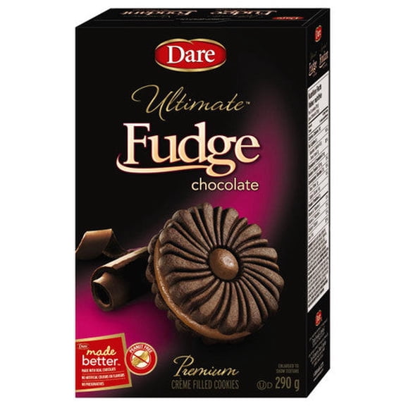 Dare Ultimate Fudge Chocolate Creme Cookies, 290g/10.2oz