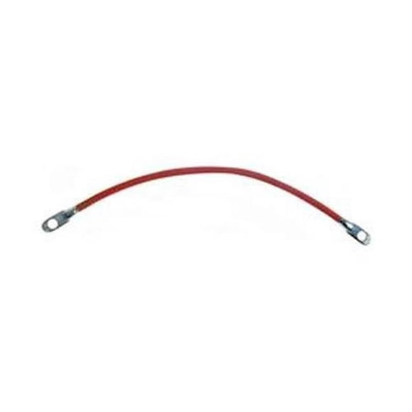 49 Po. Câble de Batterie de Commutateur-Démarreur à 2 Jauges&44; Rouge