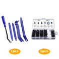 thumbnail image 1 of 2pcs New 5pcs auto interior skid tool instrument Auto Prying panel door modification disassembly driver, 1 of 1